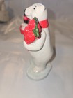 Vintage 1997 Polar Bear Coca-cola Figurine Roses Mint Condition
