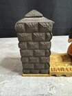Vintage Cast Iron  artillery Bank  Mechanical Coin Bank Gd4