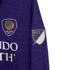 Adidas Orlando City Sc Jersey Sz Medium Long Sleeve Purple Mls  2015 2016