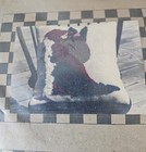 Hooked On Rugs Kit Primitive Hooking Wool 1990 Vintage New Unused Santa W sack