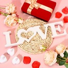 Kigley Wooden Love Sign Valentine s Day Decorations Wedding Table Wood Letters