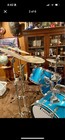 Blue Sparkle Ludwig Drum Set Only About 250 Ever Made Made In Pa