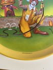 Vintage Ronald Mcdonald Plates 1977 Mayor Mccheese 10  Plastic Spring Graphic