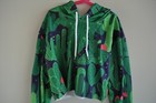 Cactus Sweatshirt Cropped Girls Size 12-14 Long Sleeve New 