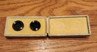 Nikon Microscope Lens Polarizing Plates Drop In Vintage With Case