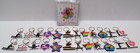 Lot Of  24 Assorted Gymnastics Keychains   24 Assorted Gymnastic Cards