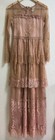 Soallure Dusty Rose Formal Party Ball Gown Prom Bridesmaid Lace Maxi Dress Sz 40