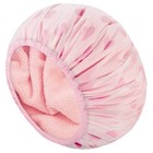 Waterproof Terry Lined Shower Cap Women Large Size Hair Protection   Hair Care