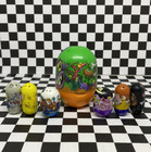 Moose Toys 2018 Mighty Beanz Series 1 Green Alligator Bean Pod   Lot Of 6 Beanz