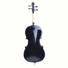 4 4 Full Wood Cello With Bag Bow Rosin Bridge Black