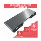 1 2  Skid Steer Mount Plate Quick Tach Attachment Loader Plate Compatible Wit   