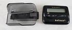 Vintage Motorola Airtouch Flex Pager Black With Belt Clip   Cover