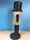 Vintage Mr  Peanut Planters Peanuts Cast Iron Coin Bank  7 5 Inches Tall