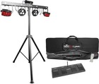 Chauvet Dj Gigbar 2 4-in-1 Multi-effect Light bag Wireless Remote stand warranty