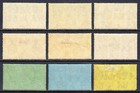 New Hebrides  br      Scott 41-49     1925 Dual Currency Set     Mh mnh     Scv  30