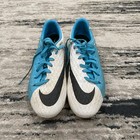 Nike Hypervenom Phantom 3 Fg Laser Blue white Flyknit Acc 852567-104 Sz 8 5