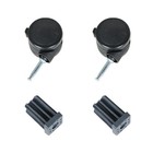 2 Set 2 33 Inch Caster Wheel For Weber Spirit Series For Weber Summit Gas Grills