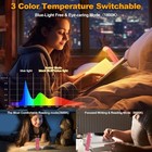 2 Pack Pink Book Reading Light silent Touch Book Lamp For Night Time Reading