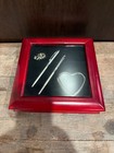 A Wedding Guest Book Pen Set Display Shadow Box
