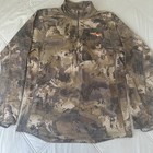 Sitka Grinder Zip-t Gore Optifade Timber Camo Grid Fleece Top 1 2 Zip -x Large   