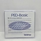 Brother Ped-basic Embroidery Design Software Version 1 0 Cd-rom Only Sealed