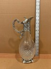 Rare Vintage 1950   s Corbell   Company Silverplate Claret Decanter