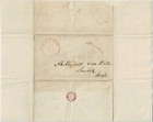1839 Letter - Boston  Ma To Lowell  Ma