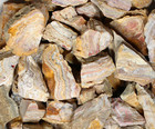Yellow Lace Agate - Rough Rocks For Tumbling - Bulk Wholesale 1lb Options