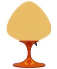 Stemlite Table Lamp By Designline In Retro Orange - Mid Century Retro Lamps
