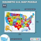 Juvale 44pcs Magnetic U s  Puzzle Map For Kids  19 X 13 Inches