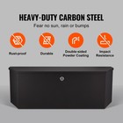 Trailer Tongue Tool Storage Box 36 X 12 X 12 Inch Carbon Steel   Lock Keys
