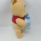 Vtg Fisher Price Winnie The Pooh Baby Bear Lovey 2005 Plush Blanket Satin Toy