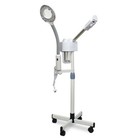 Portable 2 In 1 Facial Steamer 5x Magnifying Lamp Hot Ozone Machine Spa Salon