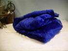 Mohair Vintage 3 25 Yds 3 8  Pile 54  Wide Royal Navy Blue Teddy Bear   Crafts