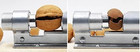 Heavy Duty Pecan And Nut Cracker Tool  Wood Base And Adjustable Handle Easy Use