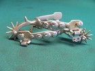 Nice Vintage Pair Of Western Cowboy Spurs