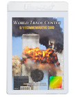 Commemorative Card Honoring The 9 11 World Trade Center W real Steel Twin Towers