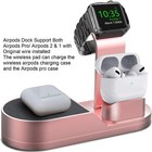 For Iphone 13 12 11 Pro Max 3 In 1 Wireless Fast Charger Charging Stand Station