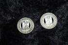 2 Rapid Transit Company Honolulu  Hawaii    1951 Token Hula Girl