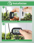 Lcd Digital Aquarium Thermometer Fish Tank Water Terrarium Temperature