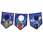 New Triple Goddess Prayer Flag Set Of 3 Hand-dyed Batik Flags By Karuna Arts