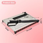 W u 12  Guillotine Paper Cutter - Heavy Duty Trimmer