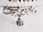 Walker   Hall England Antique 1894 Silver Plate Gadrooned Footed Dish   5978