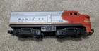 Vintage Lionel Santa Fe 218 Model Train Blt 8-57  Orange   Silver O Gauge