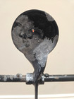Vintage Cast Iron Folding 5 Target Spinning Shooting Target