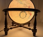 Replogle 12 Inch World Classic Series Light Up Illuminated Globe   Stand Working