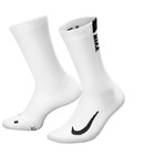Nike Dri Fit Dry Cushioned Cotton Crew Socks 6 Pairs Large Wh  te