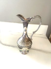 Vintage Antique Italian Silver 800 Wine Ewer With Gem Stones 9    560g Weight
