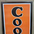 Cooper Tires Porcelain Enamel Sign  36 X 15 Inches 1 Sided