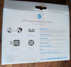 At t 1740 Digital Answering System With Time And Day Stamp - White